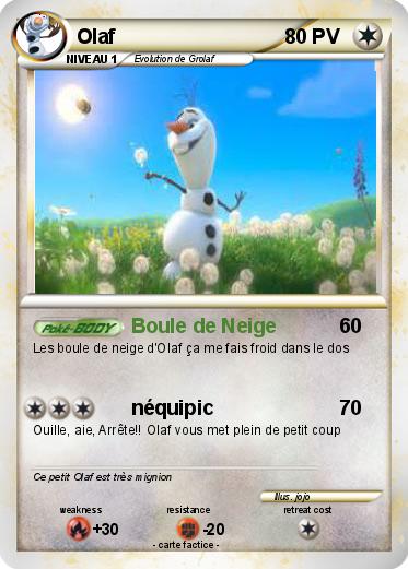 Pokemon Olaf