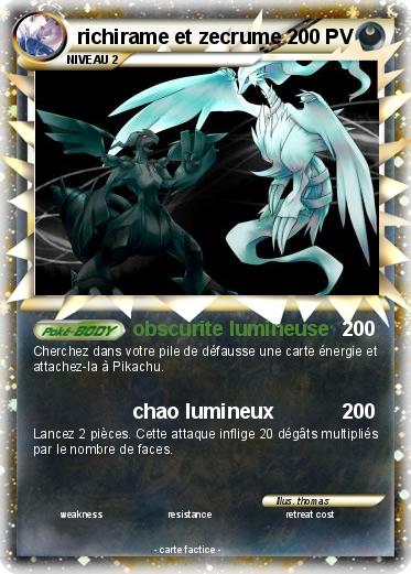 Pokemon richirame et zecrume