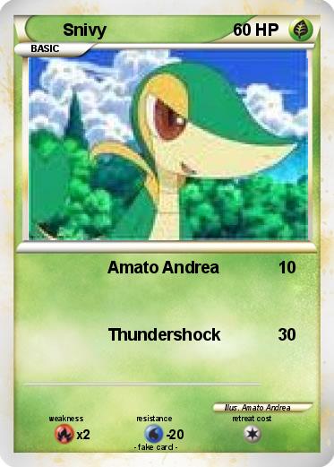 Pokemon Snivy