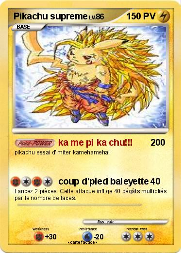 Pokemon Pikachu supreme