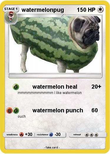 Pokemon watermelonpug