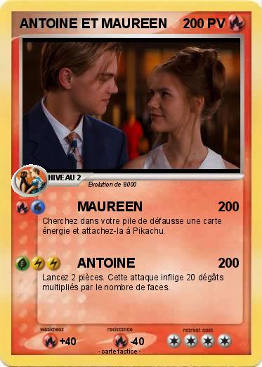 Pokemon ANTOINE ET MAUREEN