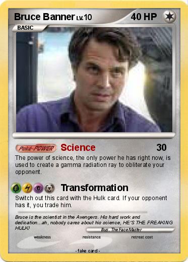 Pokemon Bruce Banner