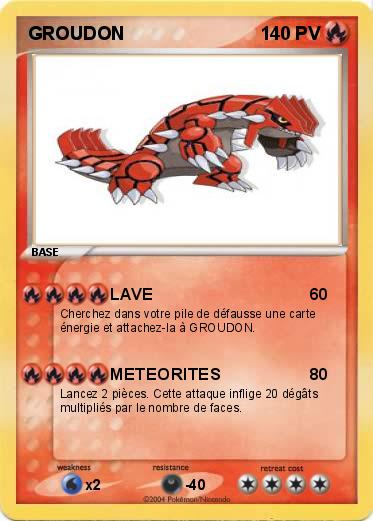 Pokemon GROUDON