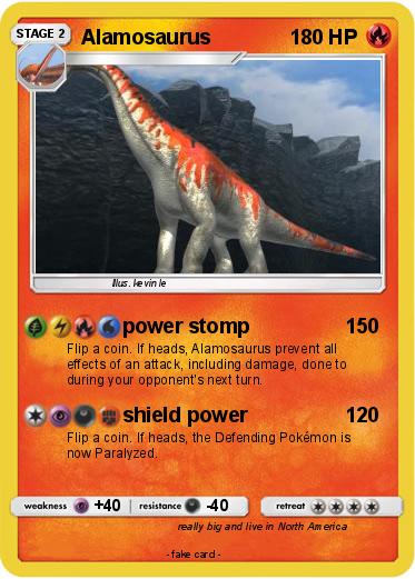 Pokemon Alamosaurus