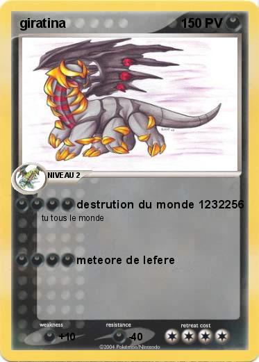 Pokemon giratina