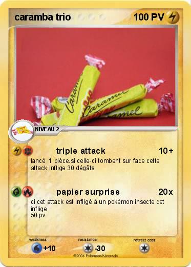 Pokemon caramba trio