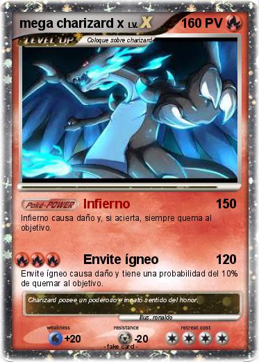 Pokemon mega charizard x