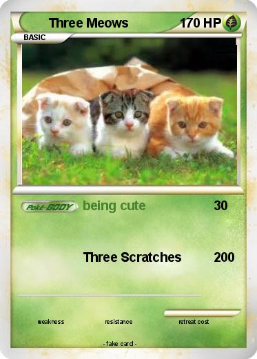Pokemon Three Meows