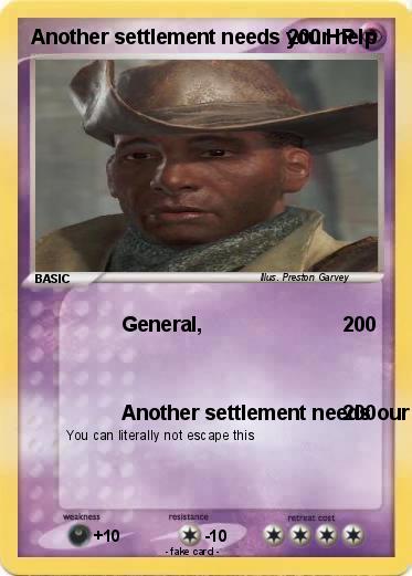 Pokemon Another settlement needs your help