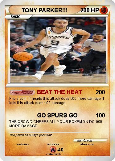 Pokemon TONY PARKER!!!