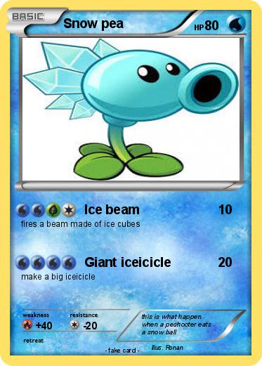 Pokemon Snow pea