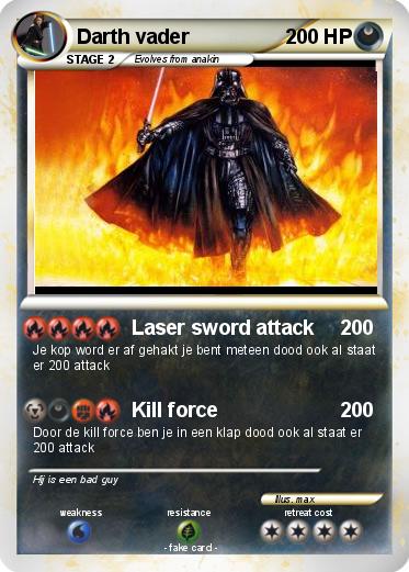 Pokemon Darth vader