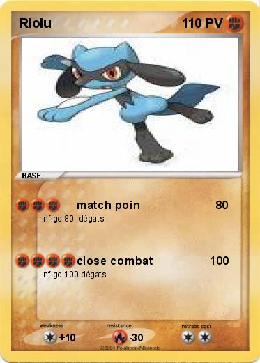 Pokemon Riolu