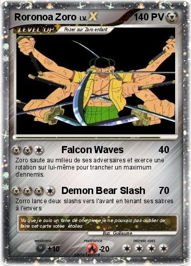 Pokemon Roronoa Zoro