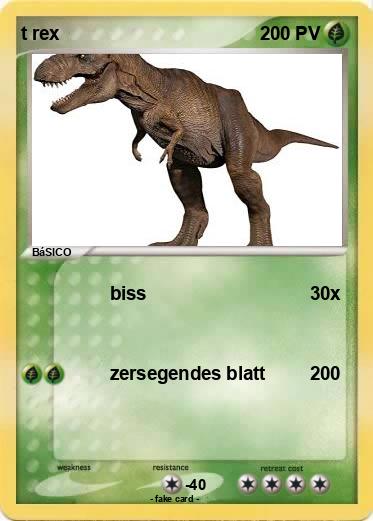 Pokemon t rex