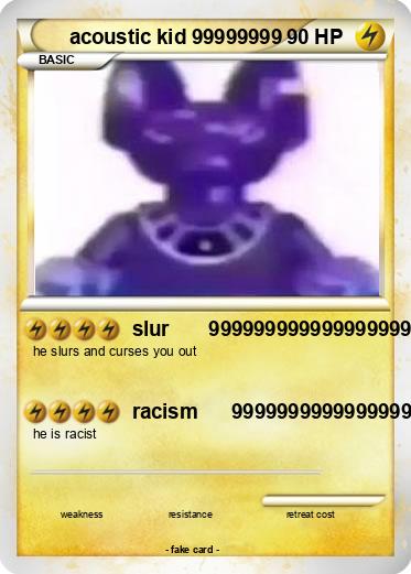 Pokemon acoustic kid 99999999