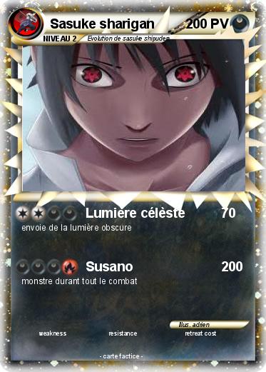 Pokemon Sasuke sharigan