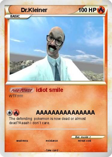 Pokemon Dr.Kleiner