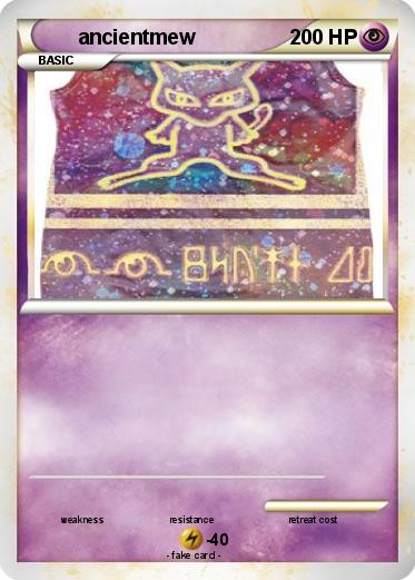 Pokemon ancientmew