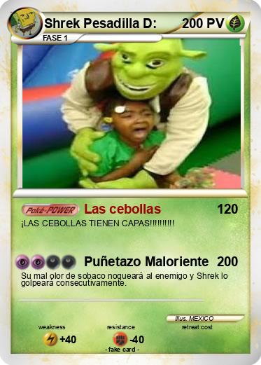 Pokemon Shrek Pesadilla D: