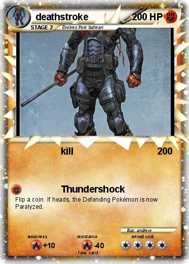 Pokemon deathstroke