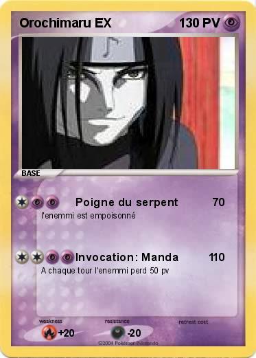 Pokemon Orochimaru EX