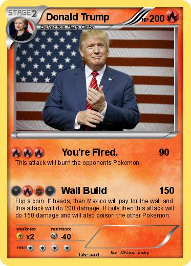 Pokemon Donald Trump