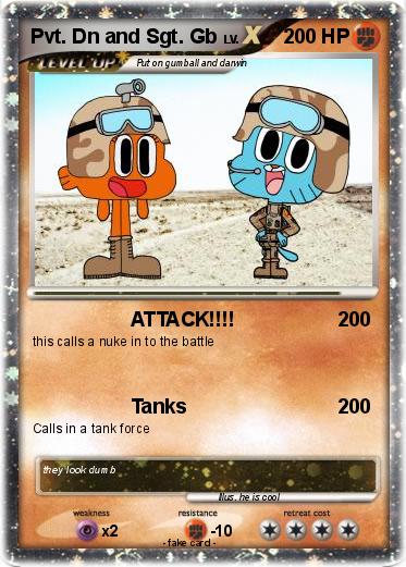 Pokemon Pvt. Dn and Sgt. Gb