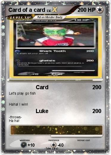 Pokemon Card of a card