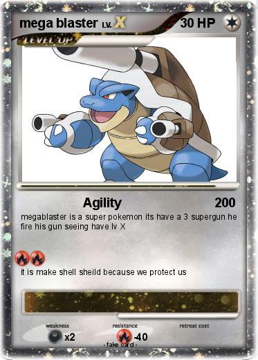 Pokemon mega blaster