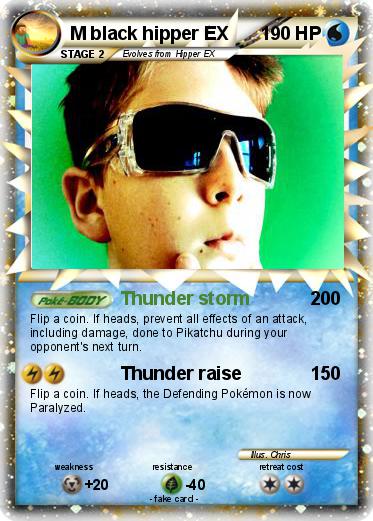 Pokemon M black hipper EX