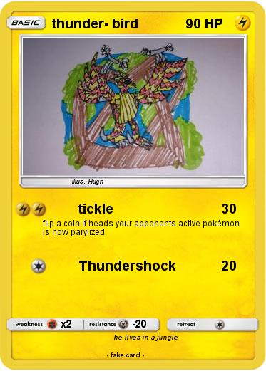 Pokemon thunder- bird