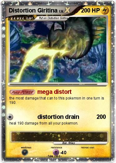 Pokemon Distortion Giritina