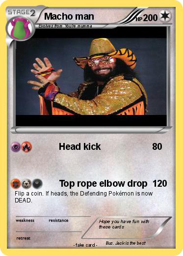 Pokemon Macho man