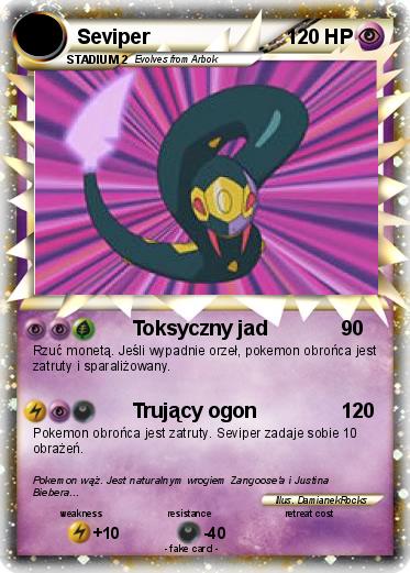 Pokemon Seviper