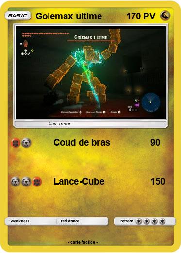 Pokemon Golemax ultime