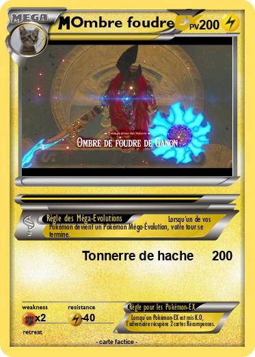 Pokemon Ombre foudre