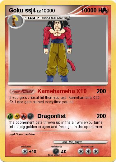 Pokemon Goku ssj4