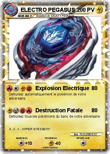 Pokemon ELECTRO PEGASUS