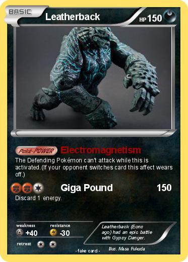 Pokemon Leatherback