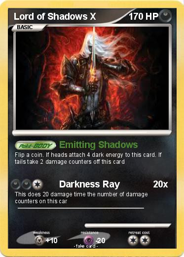 Pokemon Lord of Shadows X