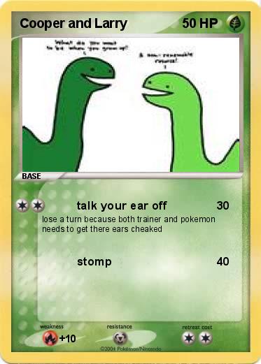 Pokemon Cooper and Larry