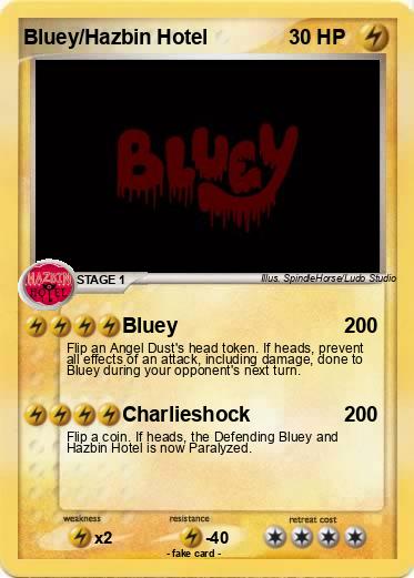 Pokemon Bluey/Hazbin Hotel