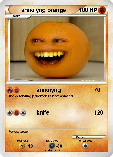 Pokemon annoiyng orange