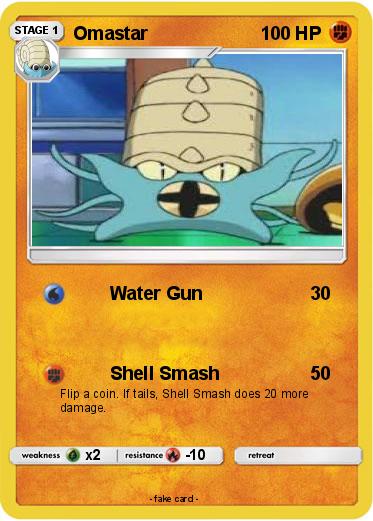 Pokemon Omastar