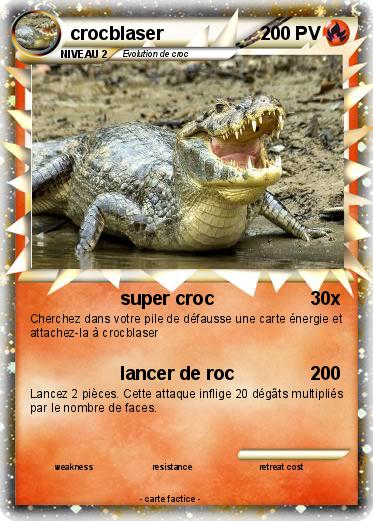 Pokemon crocblaser