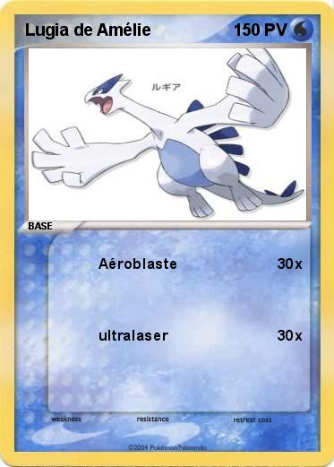 Pokemon Lugia de Amélie