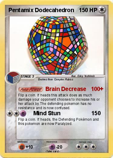Pokemon Pentamix Dodecahedron