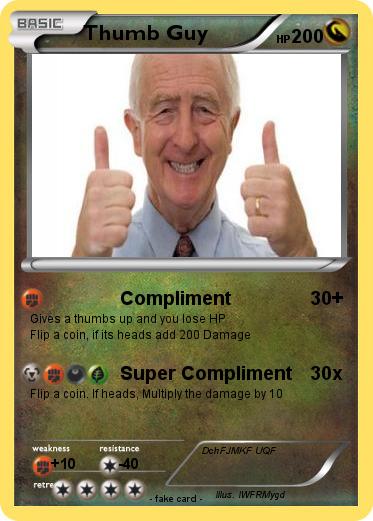 Pokemon Thumb Guy